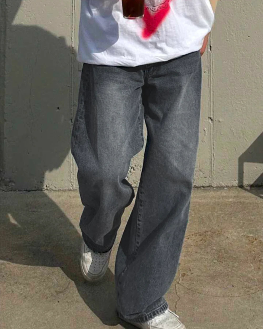 FADE GREY DENIM