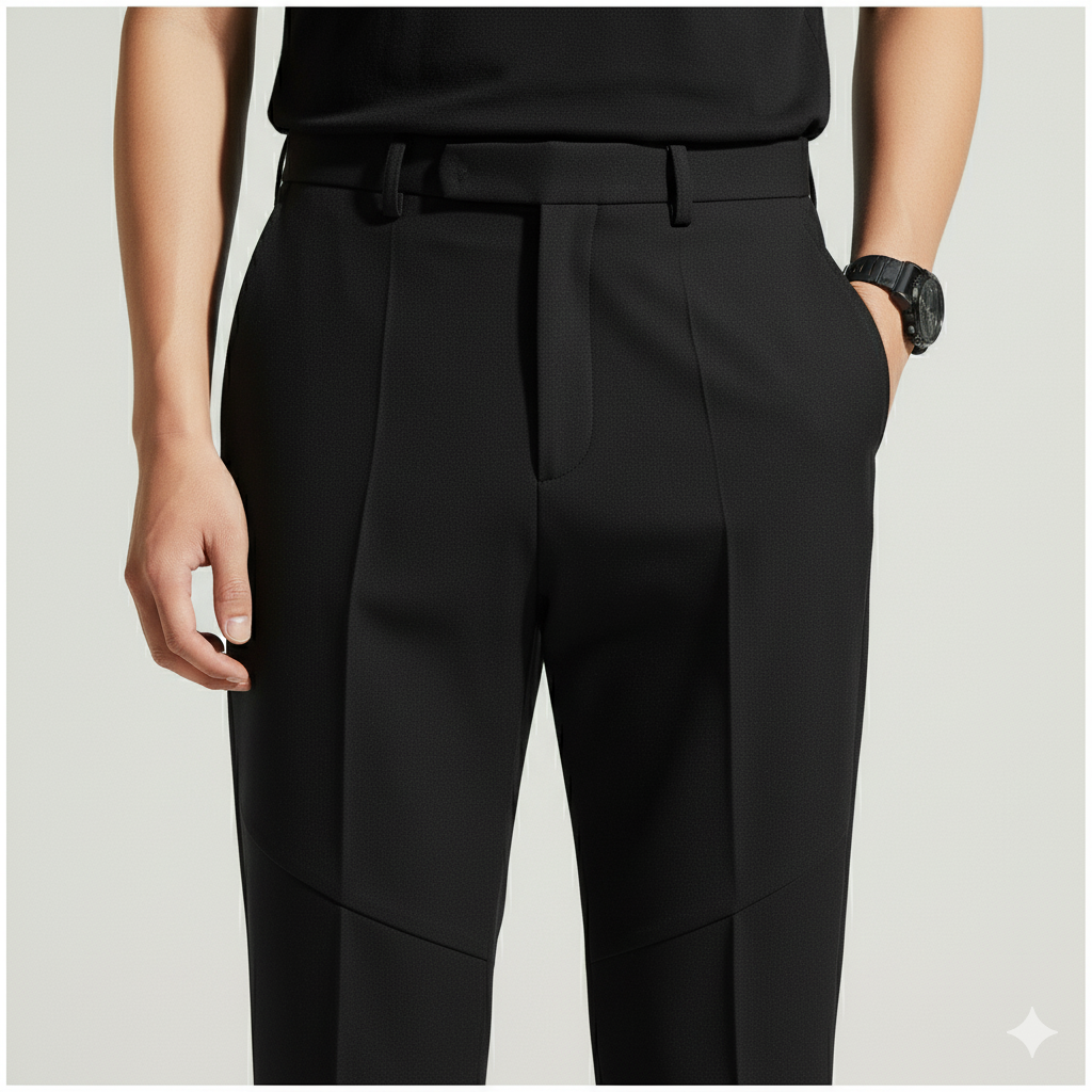 Black Korean Pants