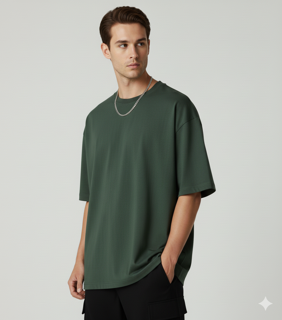 Green Oversized T-Shirt