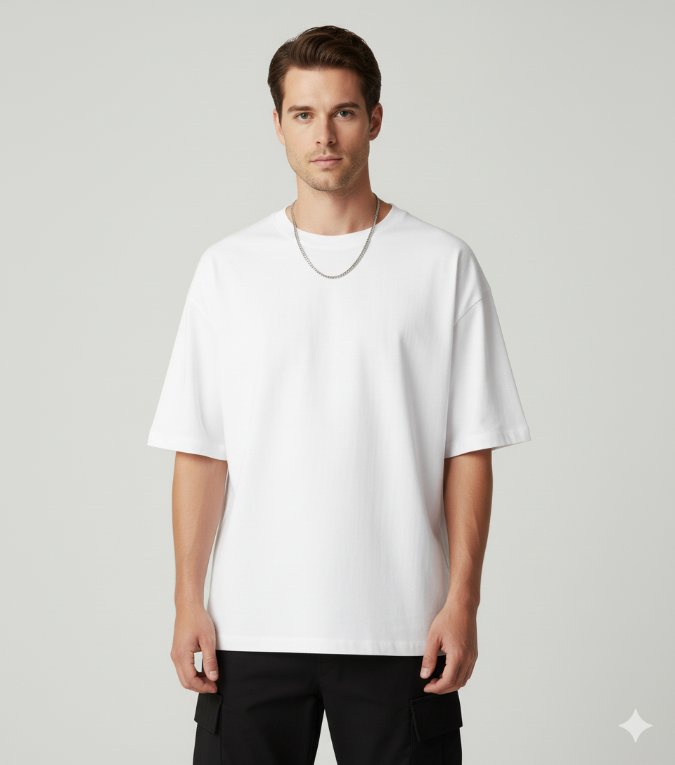 White Oversized T-Shirt
