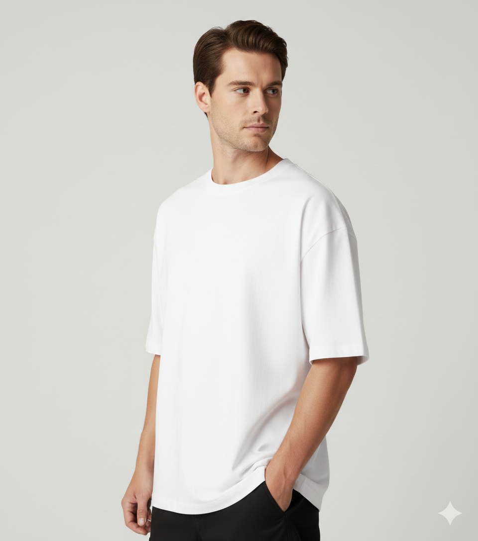 White Oversized T-Shirt