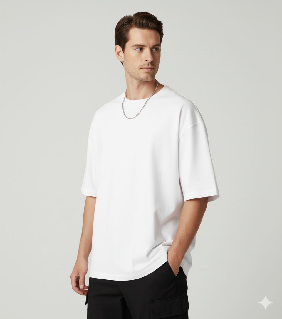 White Oversized T-Shirt