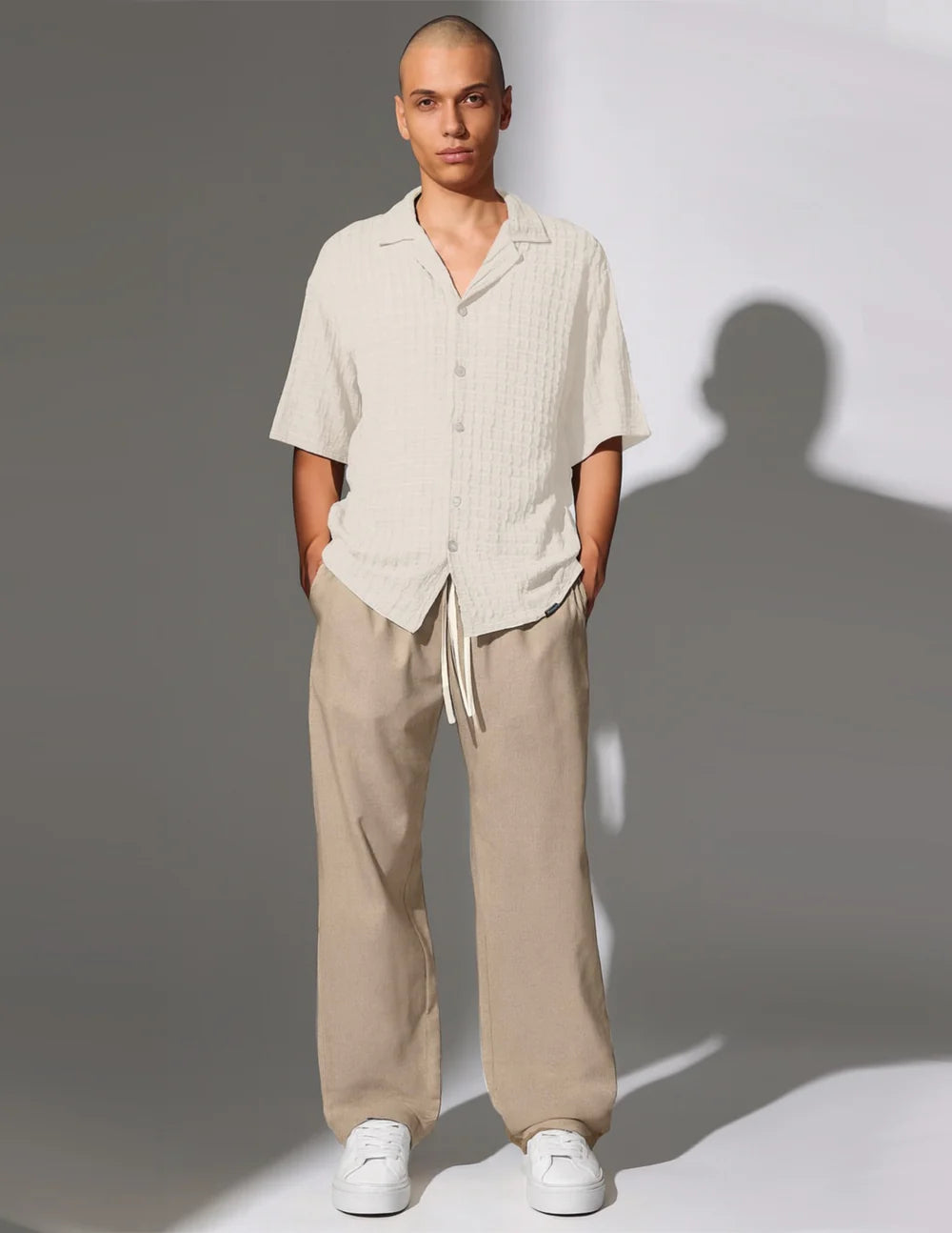 Mud brown Linen Pants