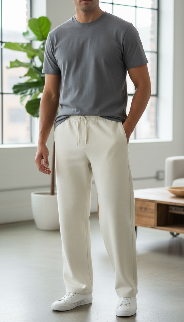 Premium Off-White Sweatpants