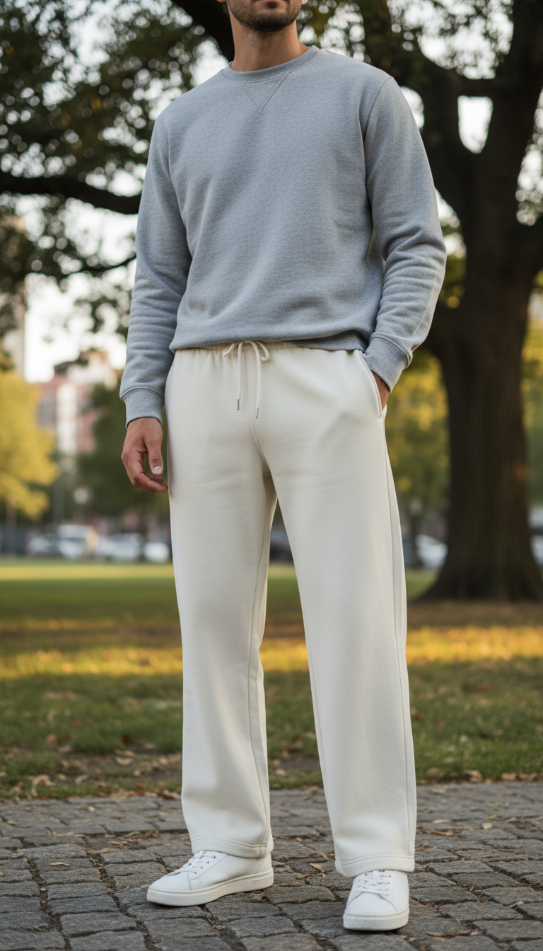Premium Off-White Sweatpants
