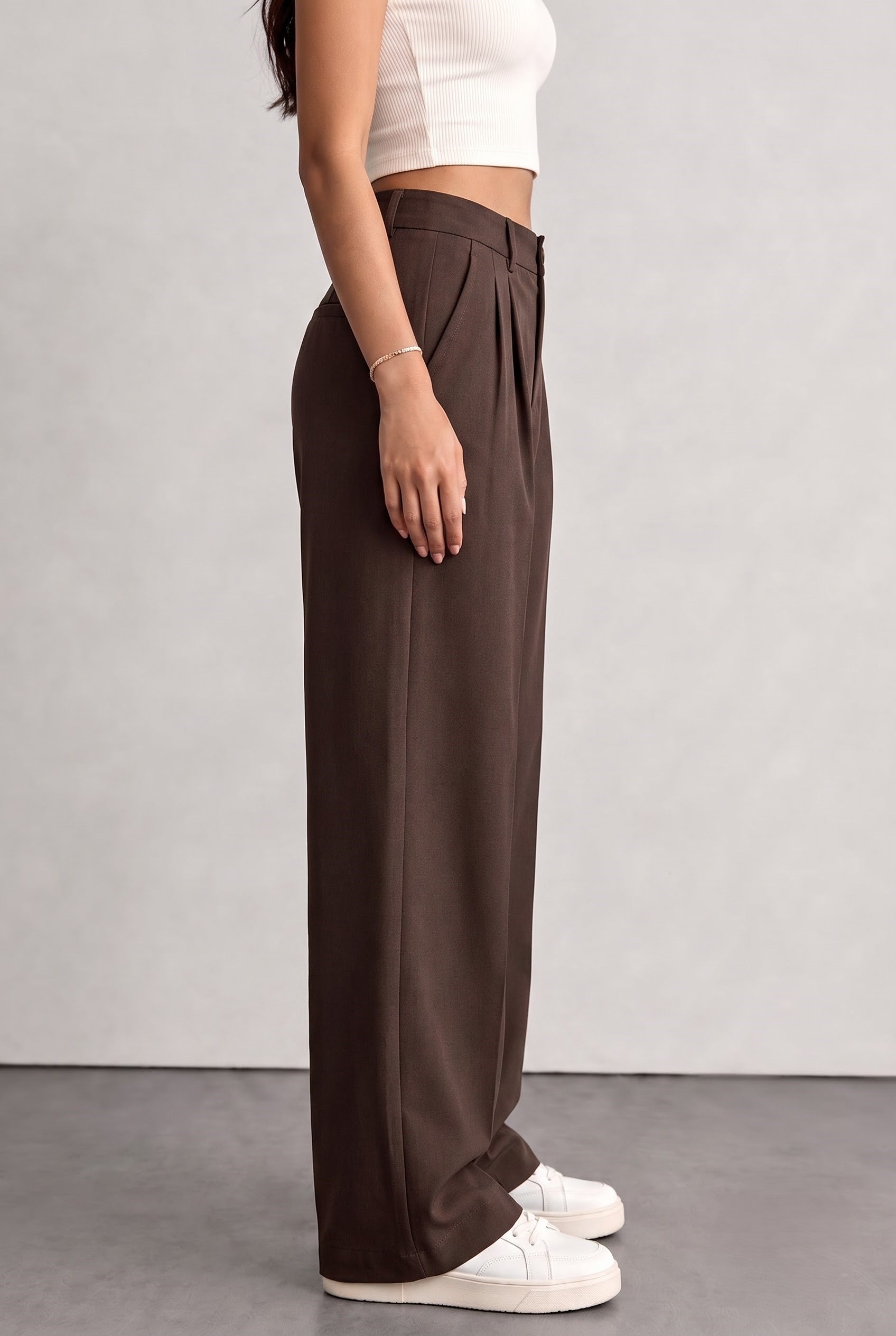 Women’s Brown Korean Pants