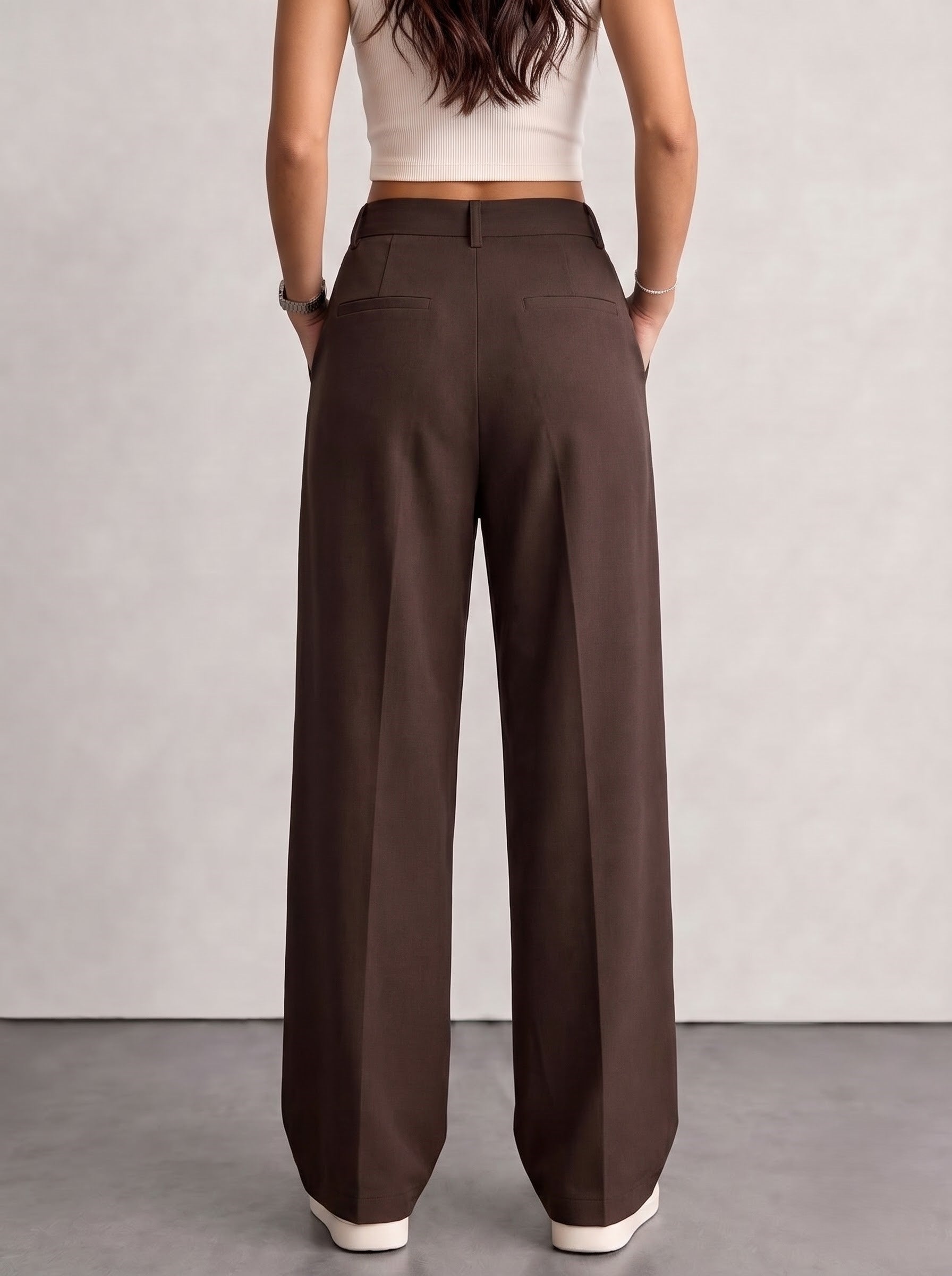 Women’s Brown Korean Pants