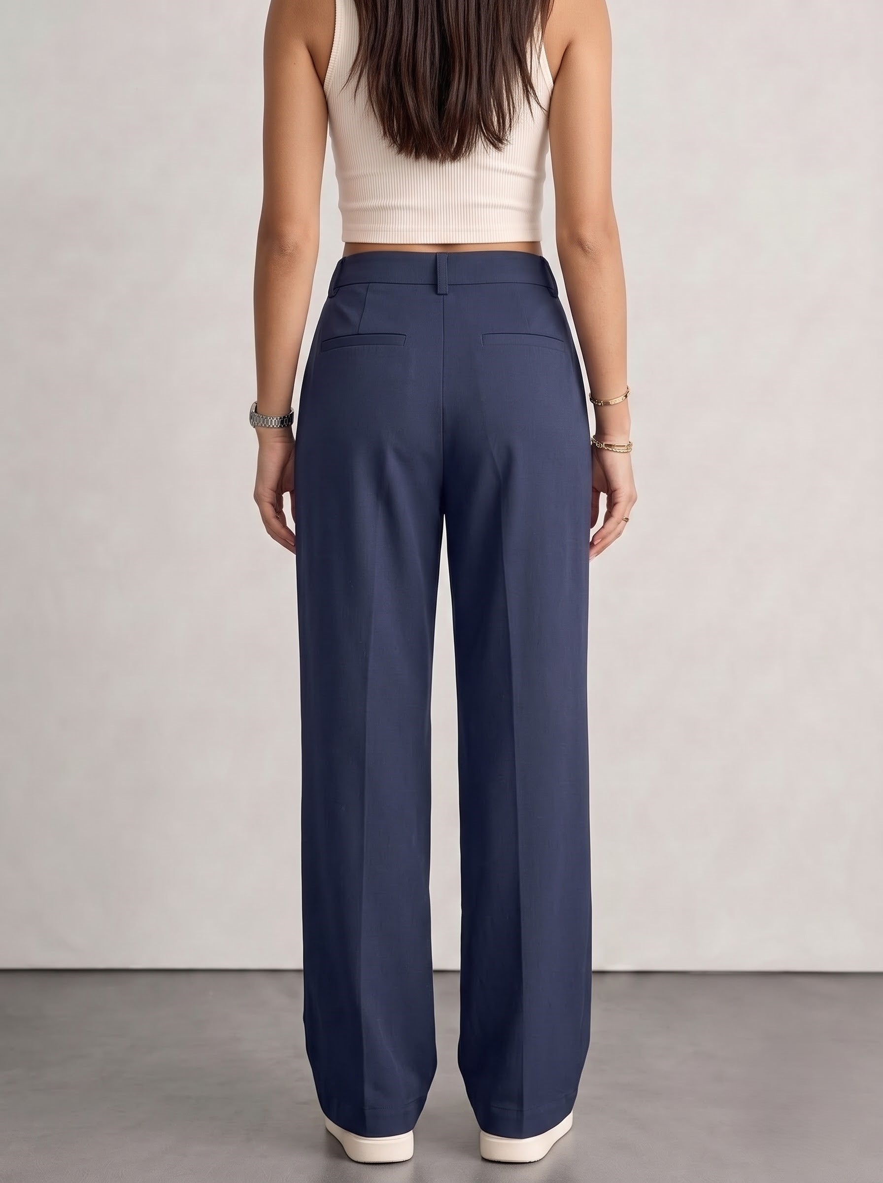 Women’s Blue Korean Pants