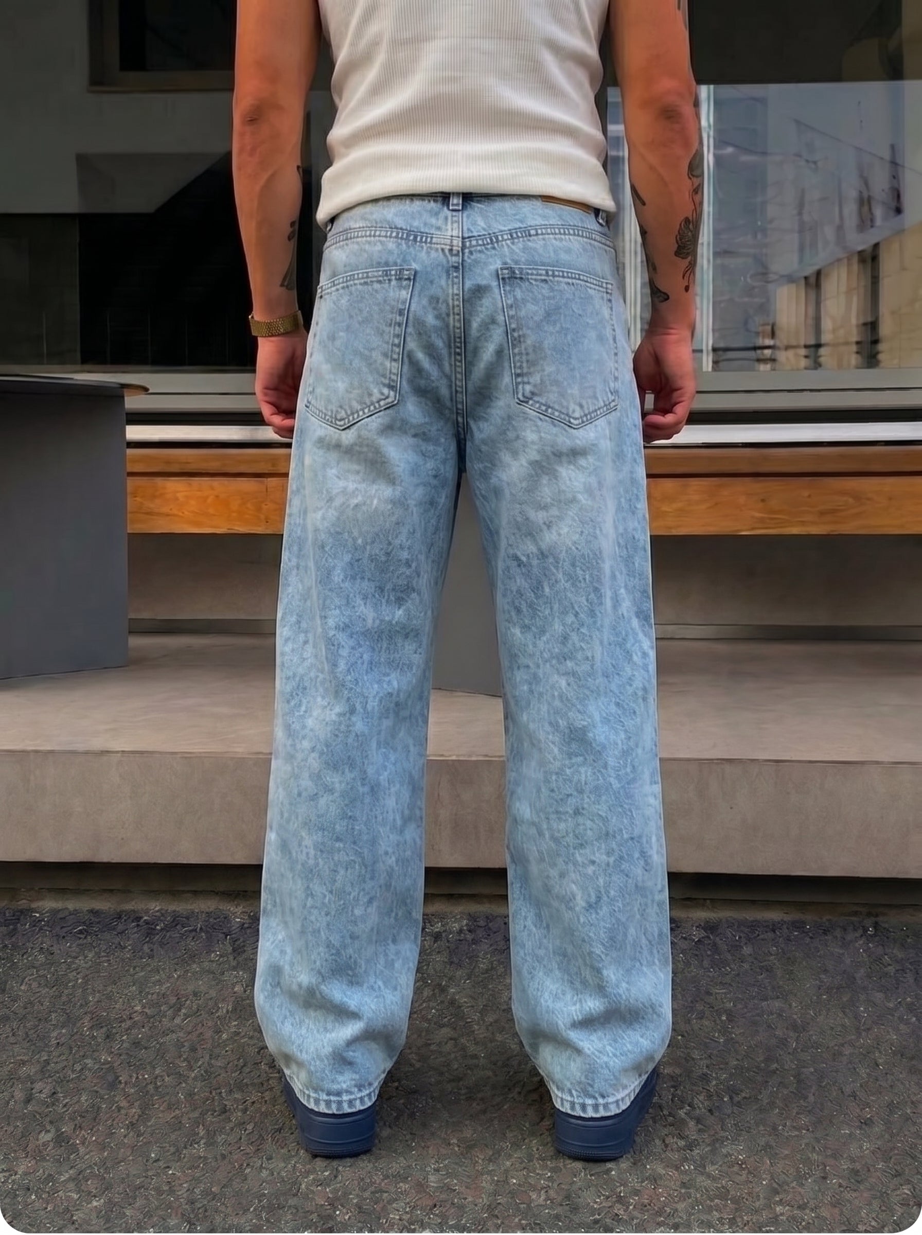 Light Blue Denim Pants