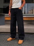 Black Denim Pants