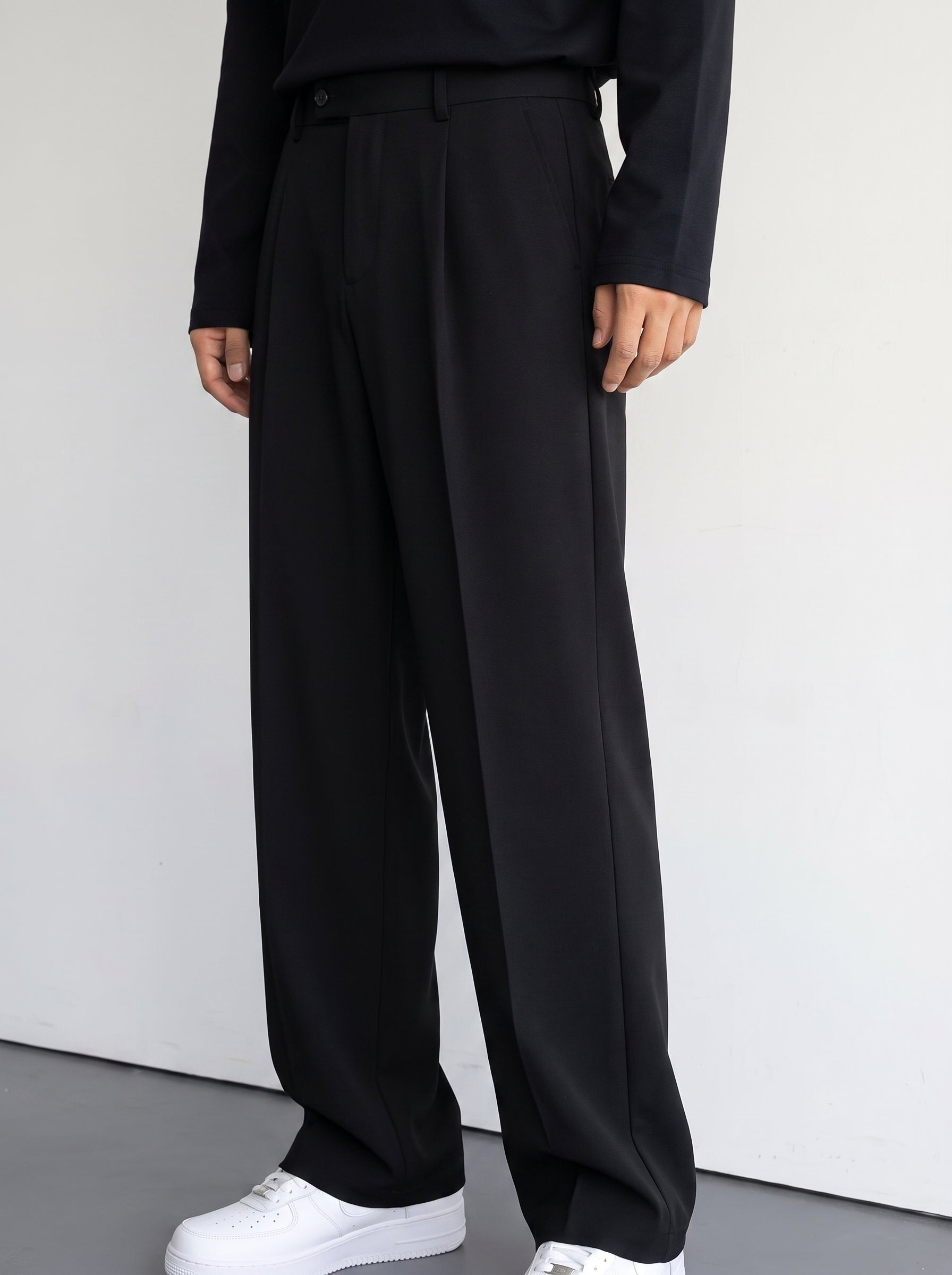 Black Korean Pants