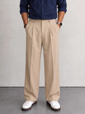 Beige Korean Pants