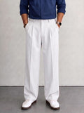White Korean Pants
