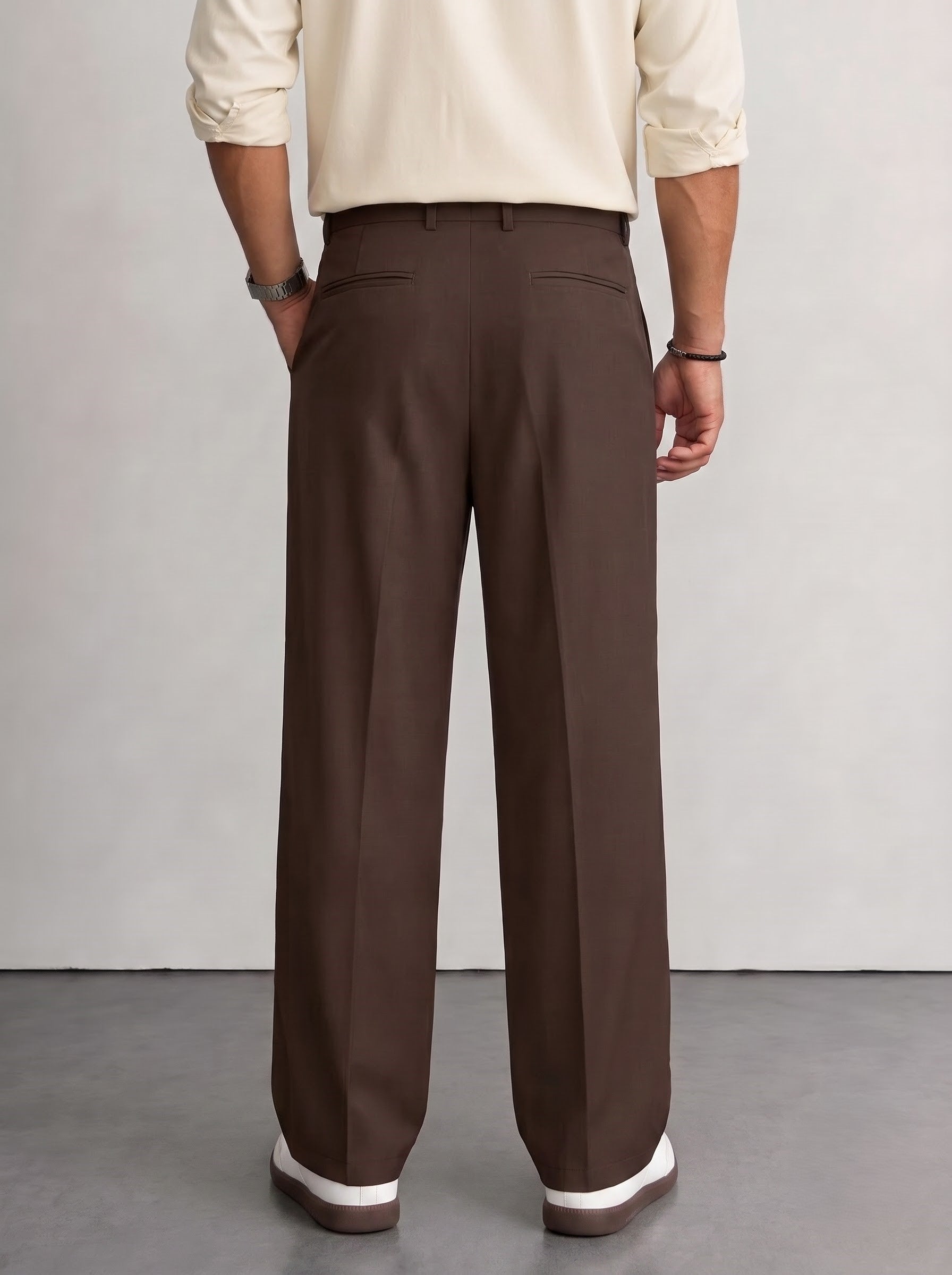 Brown Korean Pants