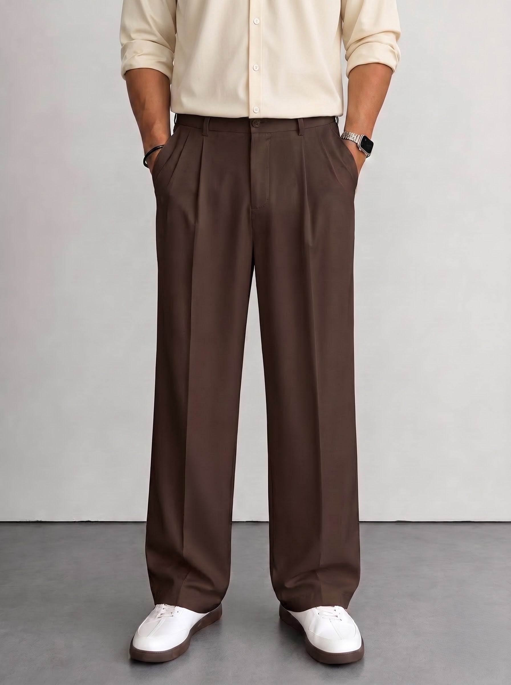Brown Korean Pants