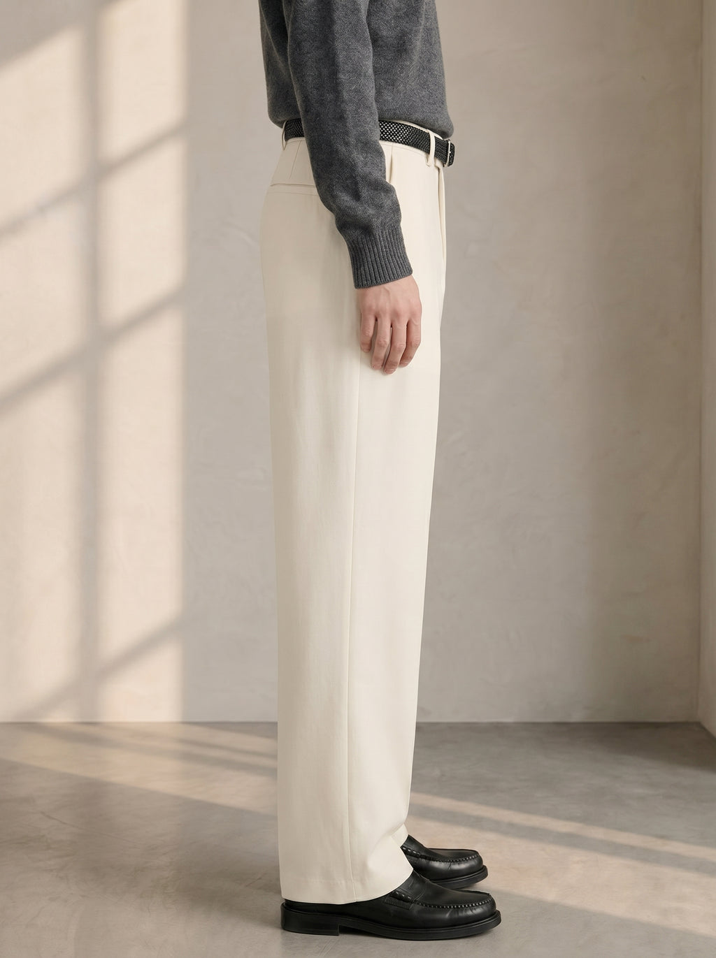 Off White Korean Pants