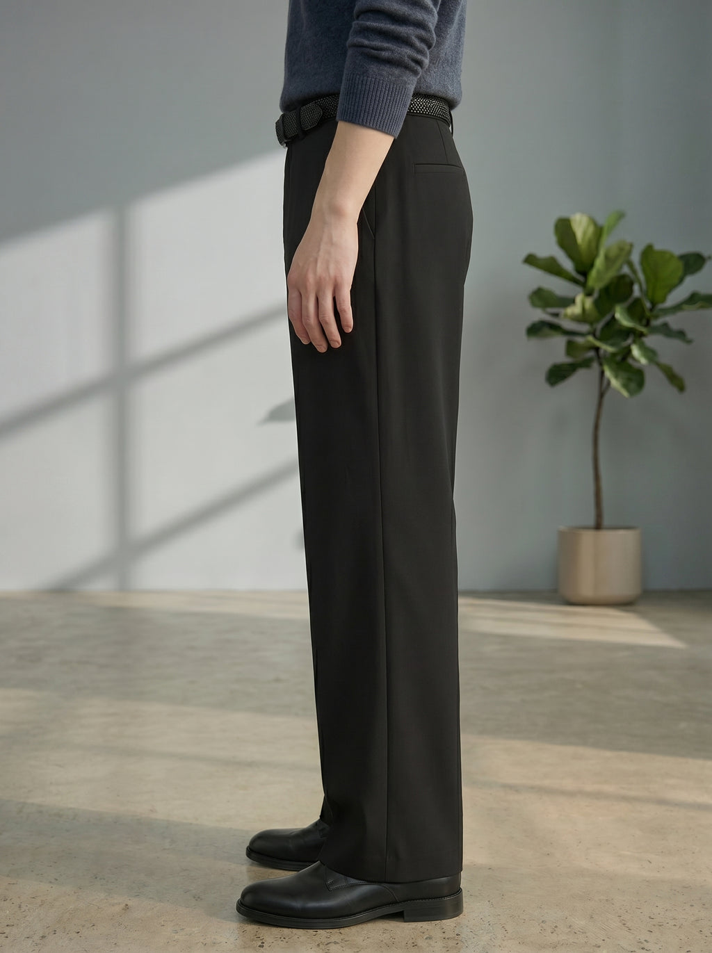 Black Korean Pants