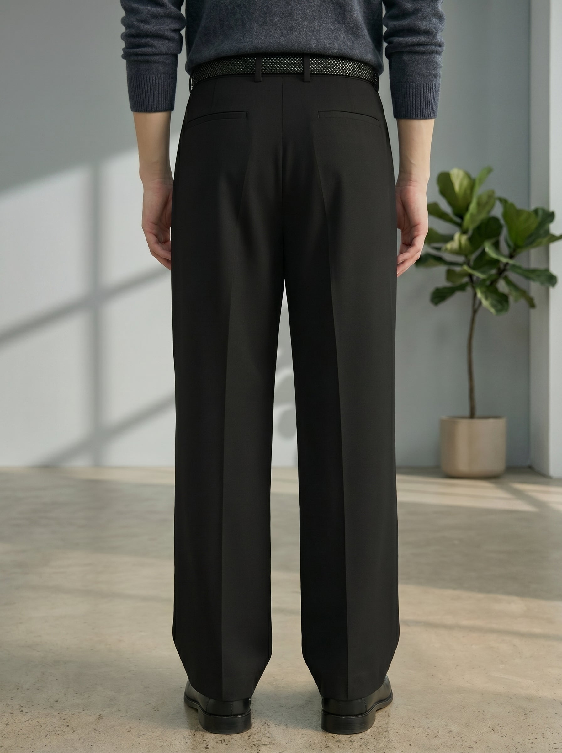 Black Korean Pants