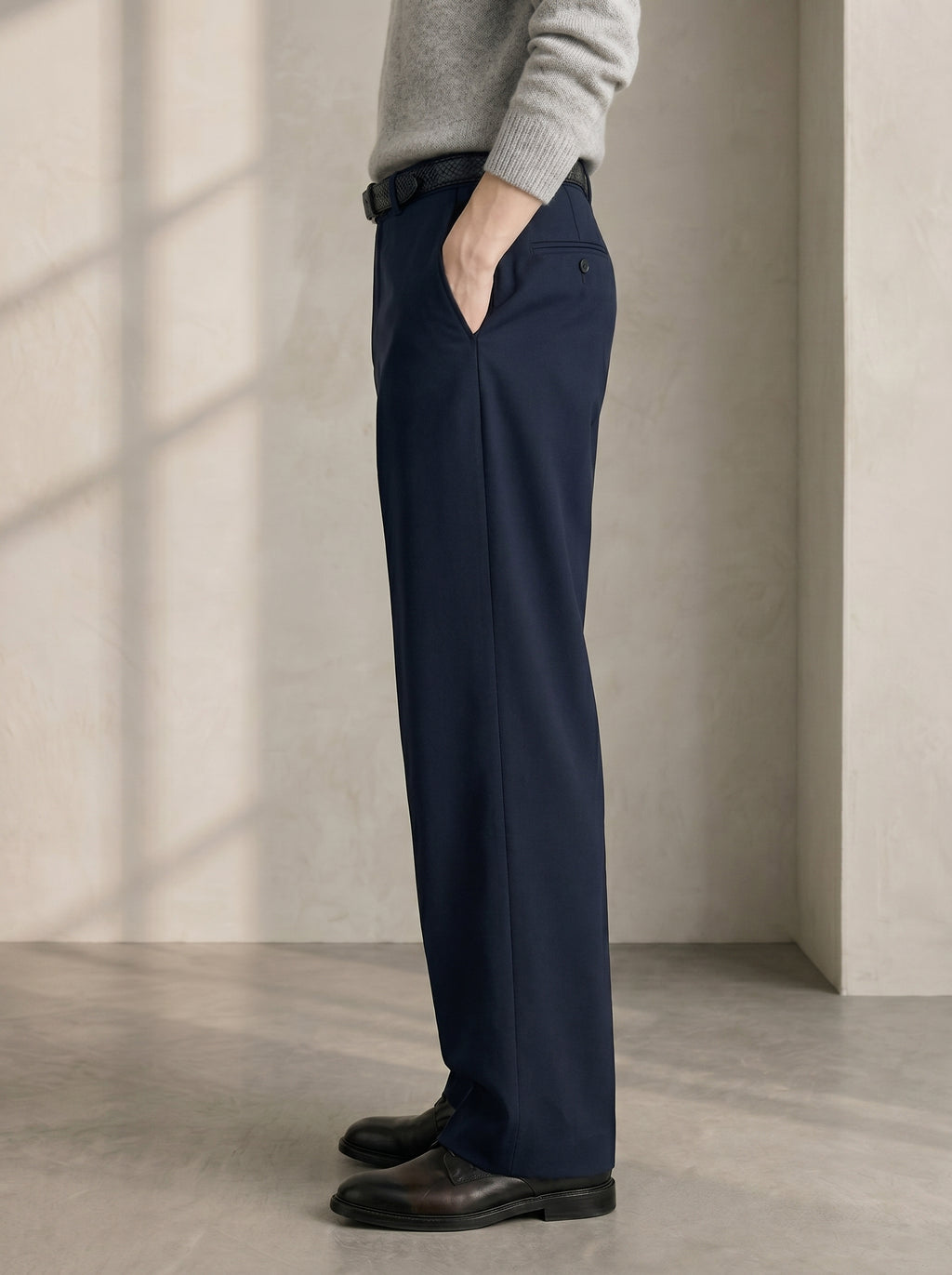 Blue Korean Pants
